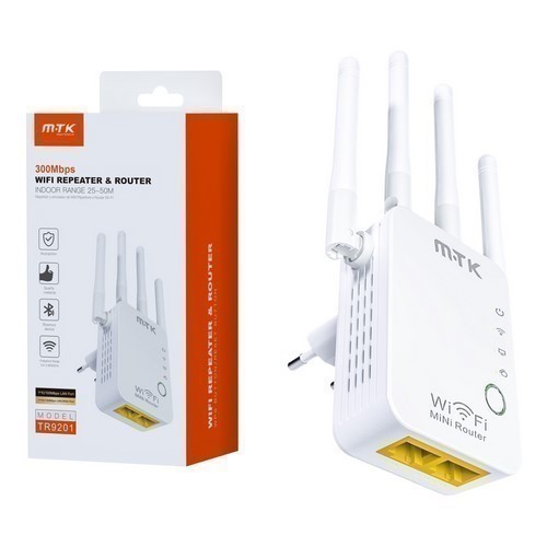 REPETIDOR WIFI M-TK TR9201 MINI ROUTER 300MBPS